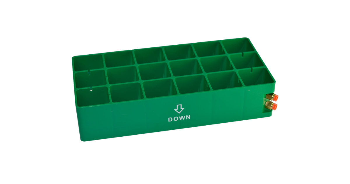 BVC Replacement Plastic Block for the SS200400 w/8mm fittings