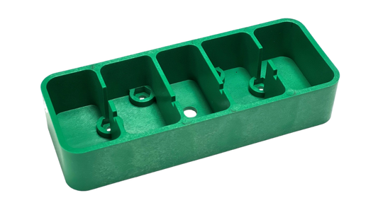 BVC Replacement Plastic Block for SCM Pod & Rail (for the SC17472.75 part at 75mm tall)