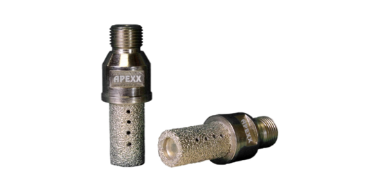 APEXX Brazed CNC Finger Bit- Marble & Limestone