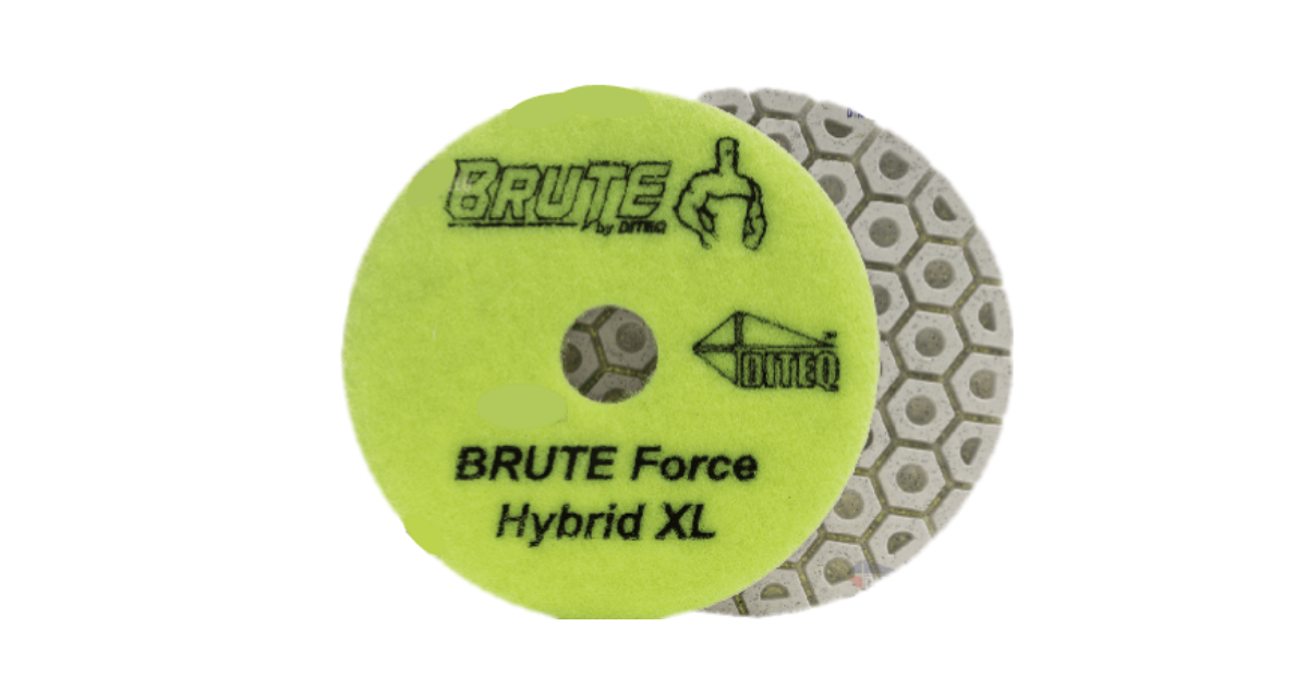 Diteq 4" Brute Force Hybrid XL Polish Pad