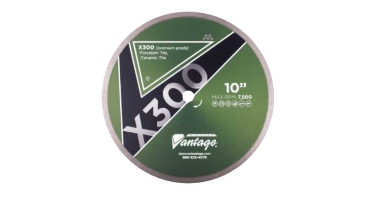 Diamond Vantage X300 GP Dry Tile Blade