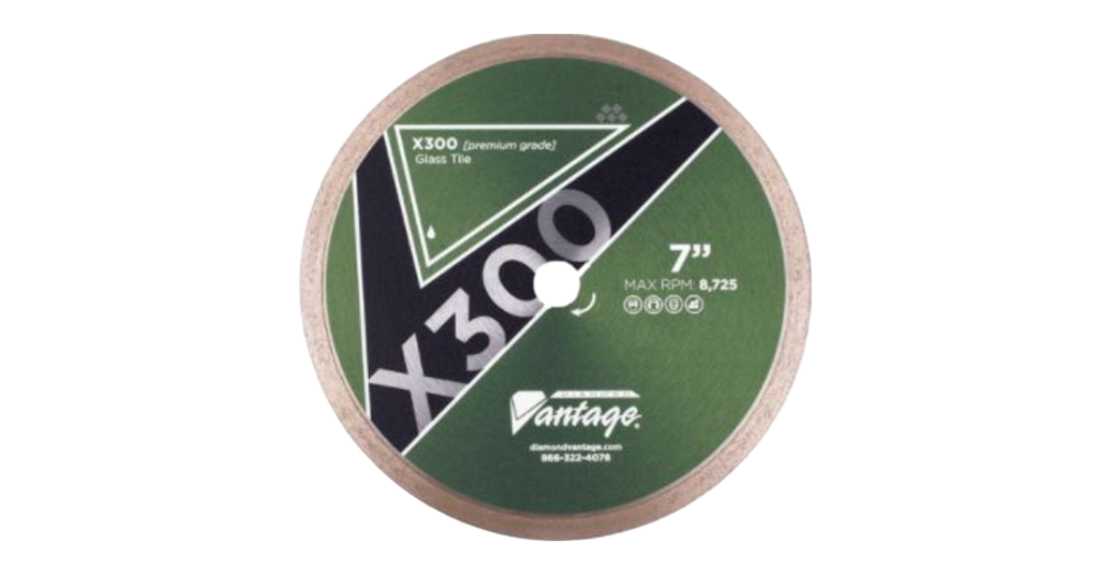 Diamond Vantage X300 Glass Tile Blade