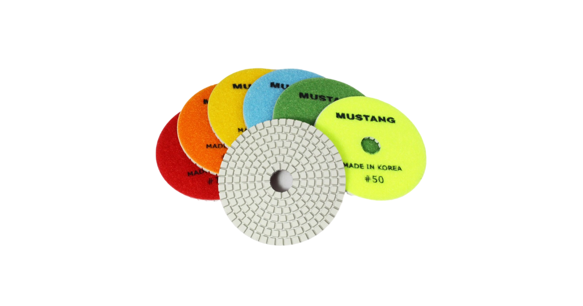 MUSTANG-D 7-Step Polishing Pads