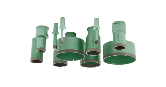 APEXX Green Thin-Wall Porcelain/UCS Core & Blind-Hole Bits