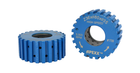 APEXX Blue High-Speed CNC Super Z Wheels