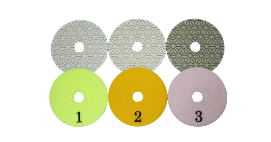 MUSTANG SNOWFLAKE 3-Step Polishing Pads
