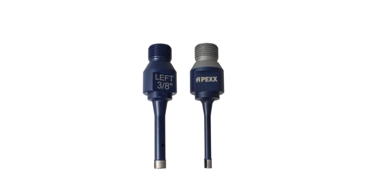 APEXX 1/2 Gas Reverse Thread CNC Blind-Hole Bits
