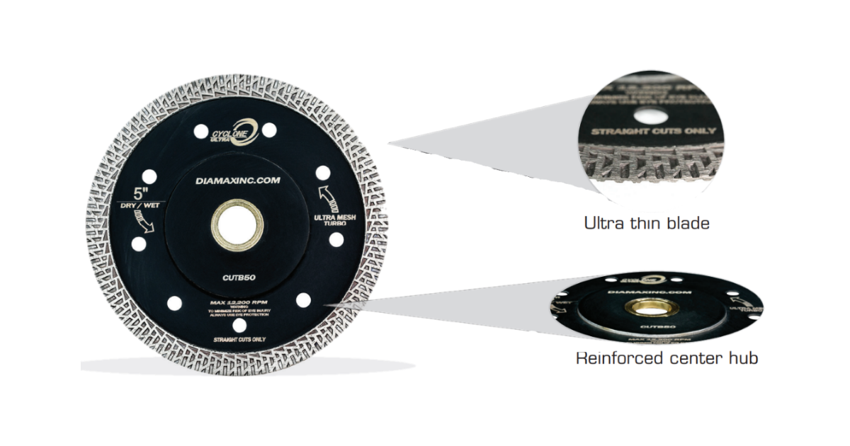 Diamax Cyclone Ultra Mesh Turbo Blade