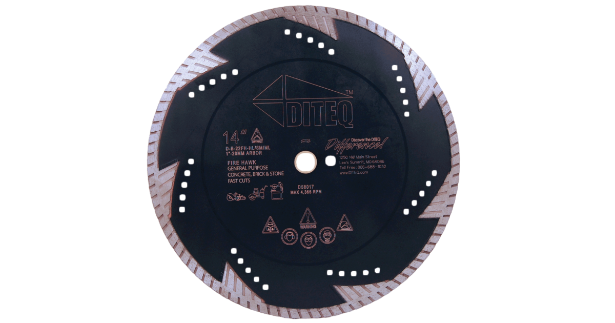 Diteq Fire Hawk III Turbo Blades B-22