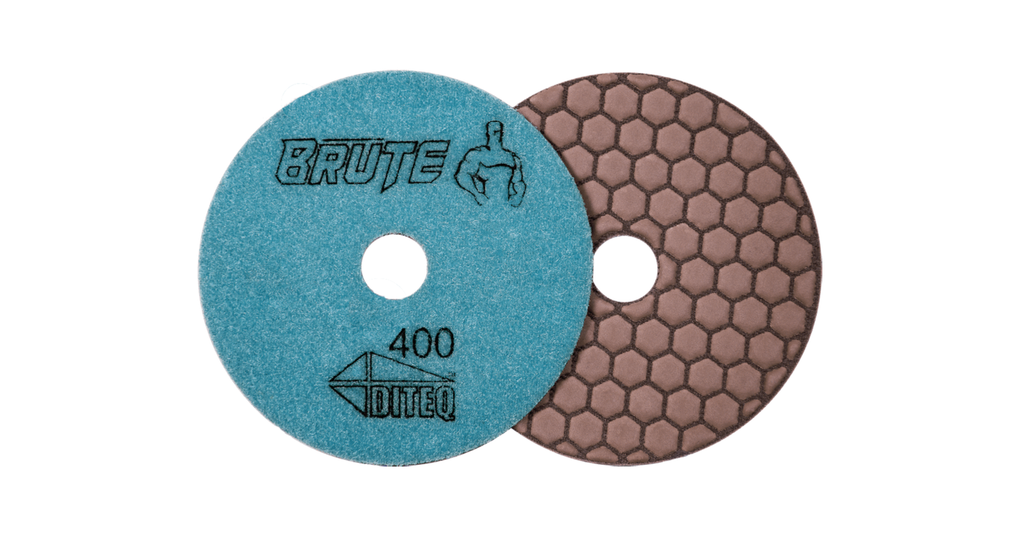Brute 4" Granite Dry Polishing Pads