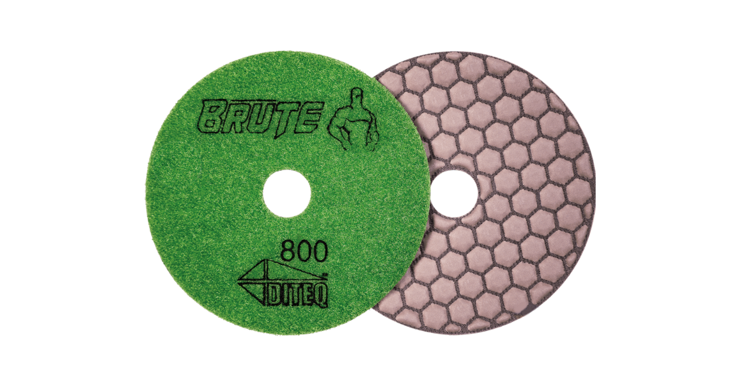 Brute 4" Granite Dry Polishing Pads