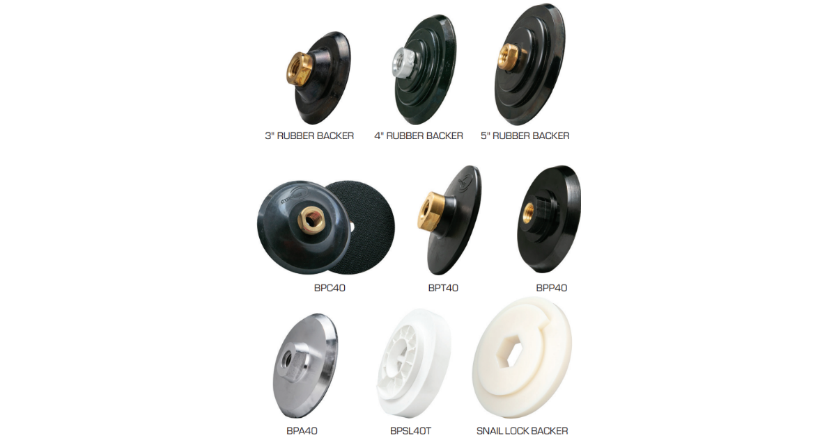 Diamax Cyclone Backer pads