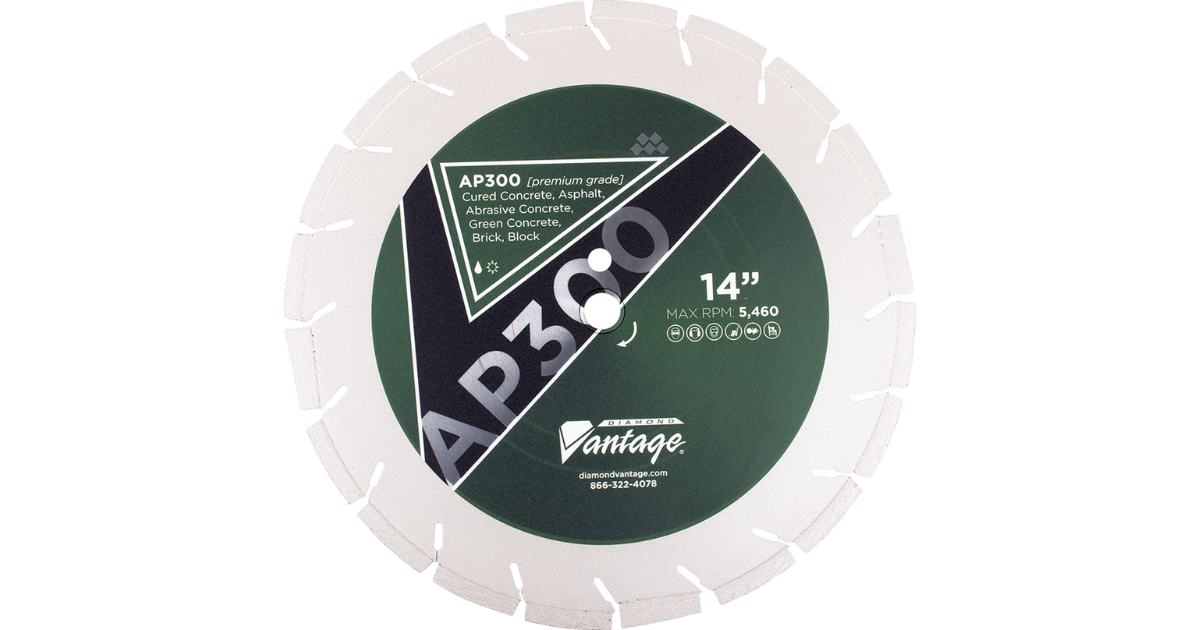 Diamond Vantage AP300 Turbo All Purpose Premium Blade