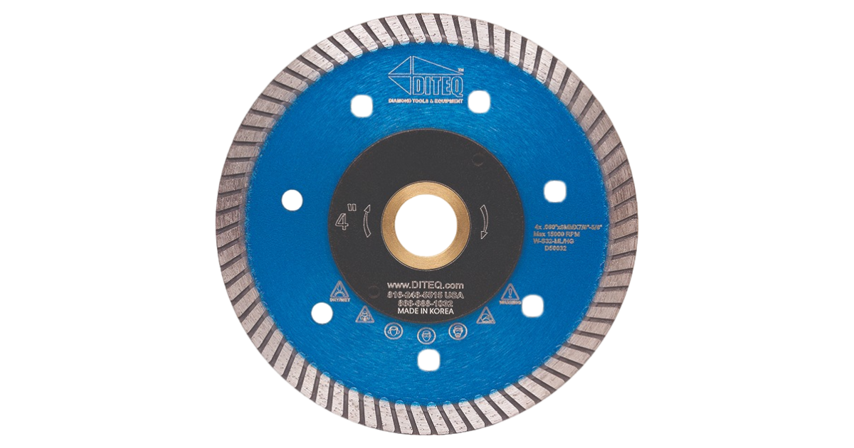 Diteq Raised Hub Turbo Blade S-32
