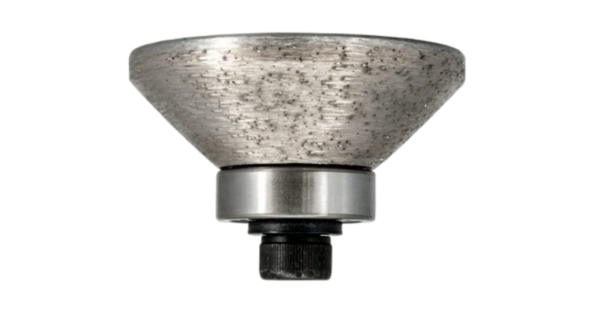 Diamax Cyclone Shape E Bevel Profile Premium Diamond Router Bit