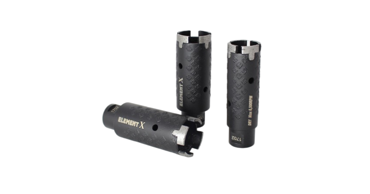 ELEMENT-X Dry/Wet Core Bits