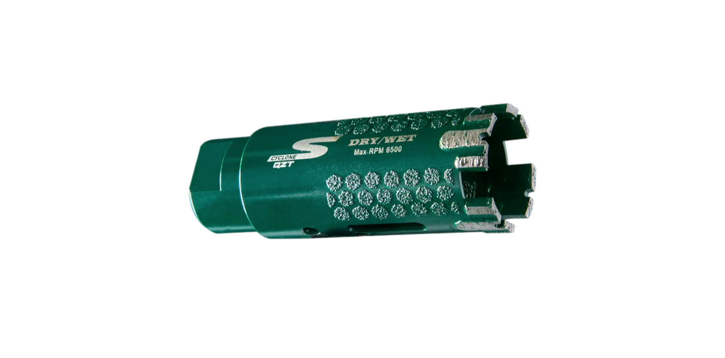 Diamax Cyclone S QZT Core Bit with Inside/Outside Protection