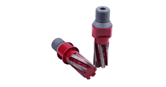 Diamond Vantage Red Finger Bits, 6 Segments
