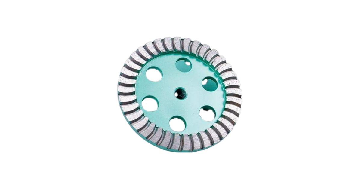 Diamond Vantage 6" Flat Green Cup Wheel