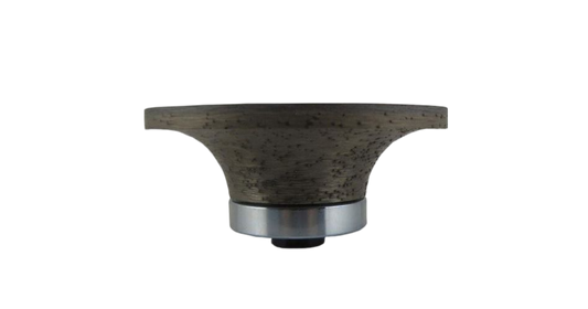 Grizzly Shape B Demi Bullnose (Waterfall) Profile, Premium Diamond Router Bit