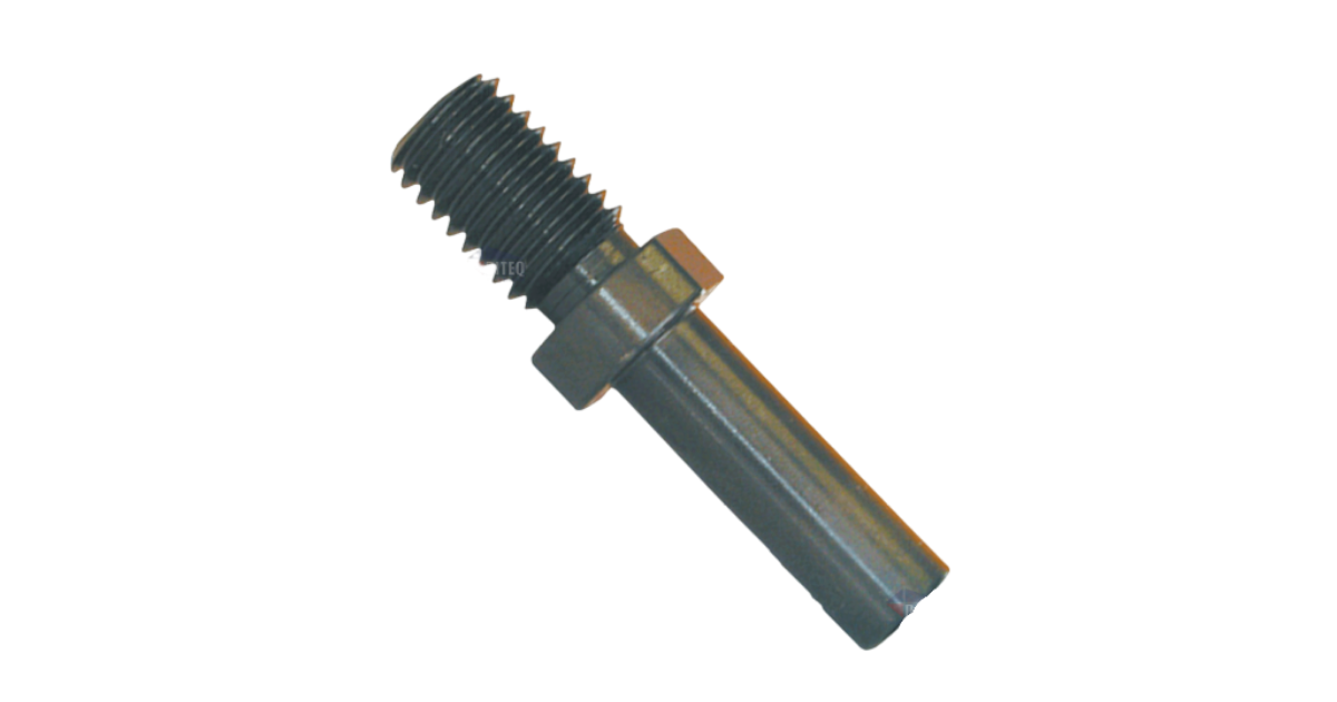 core drill adapter with a 1/2" shank and a 5/8"-11 thread, that can be used with dry core bits.