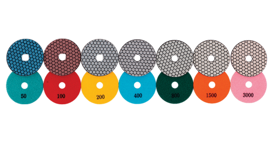 Diamond Vantage 7-Step Hexagon Dry Polishing Pad