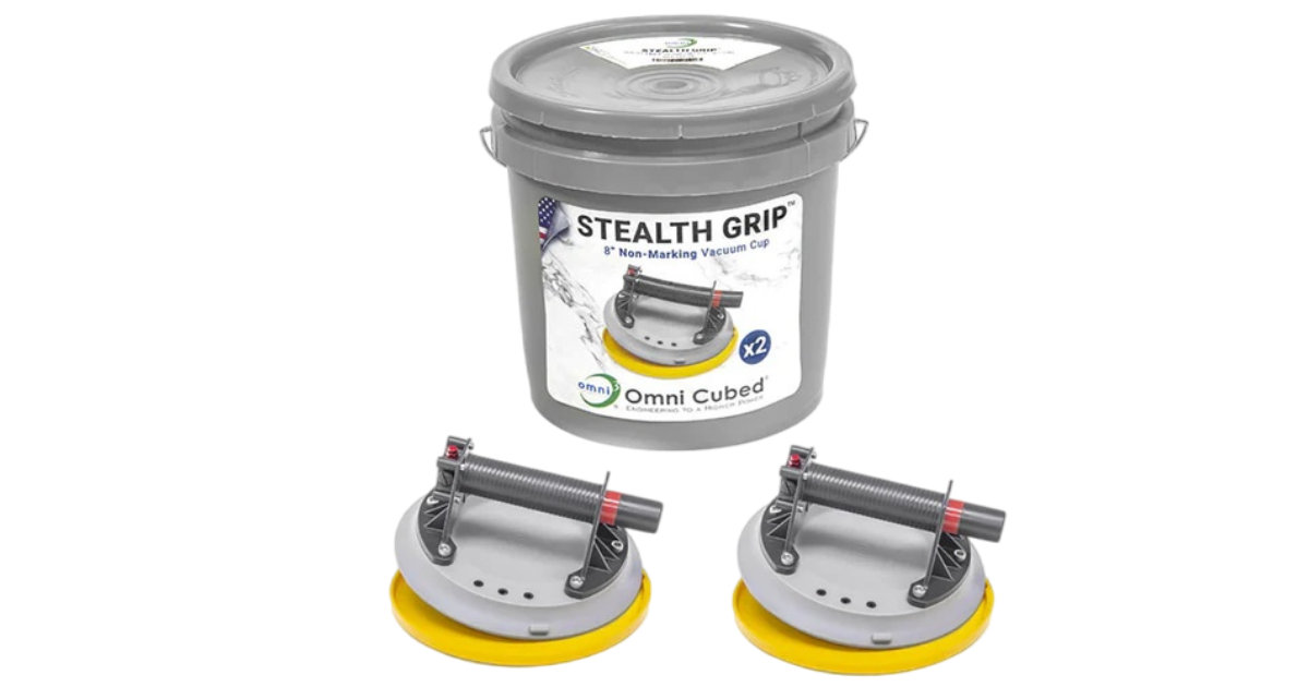 Omni Cubed Stealth Grip Vacuum Cup