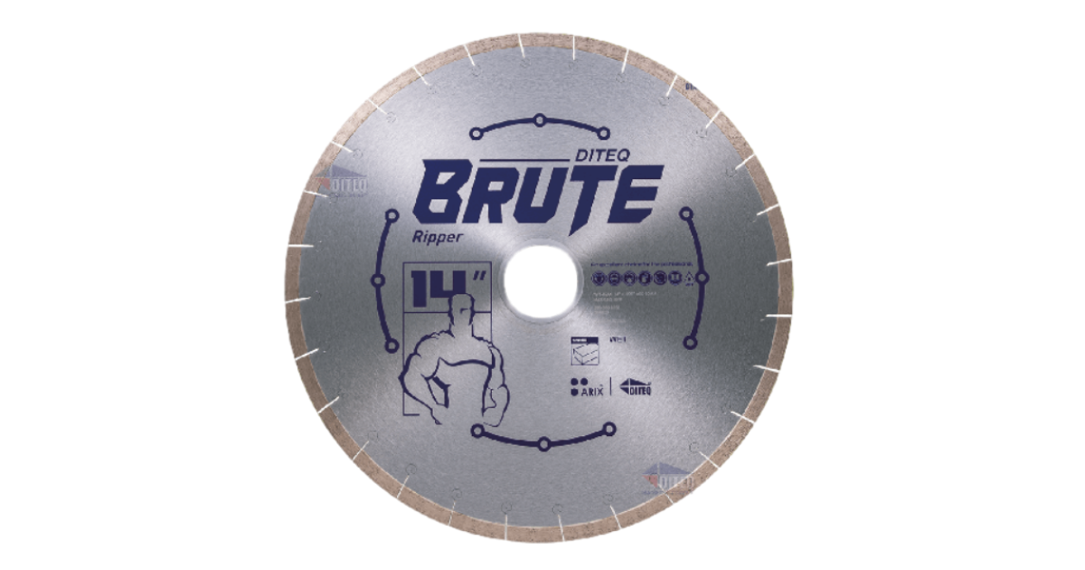 Diteq Brute T-42AX Ripper Track Saw / Low Horsepower Blade