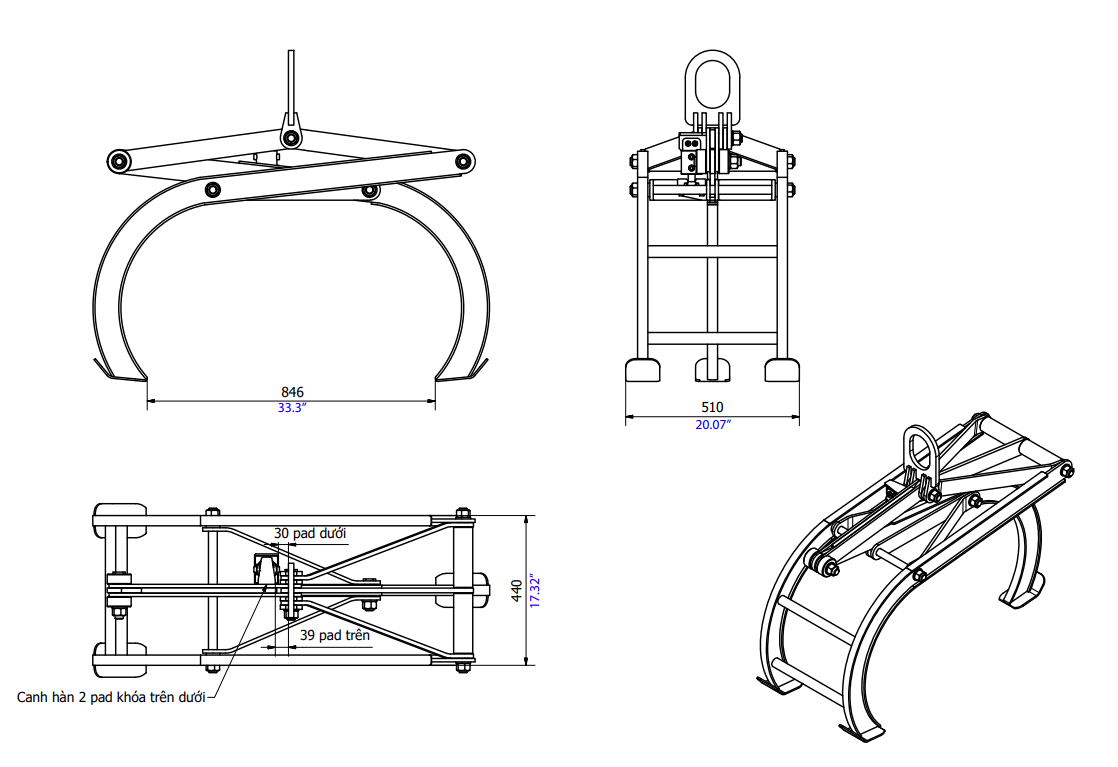 Aardwolf Rock Lifter Grapple