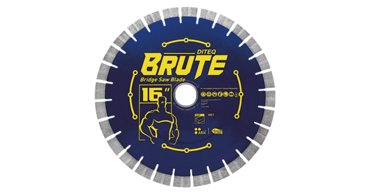 Diteq S-52XN Brute Silent Core Bridge Saw Blade