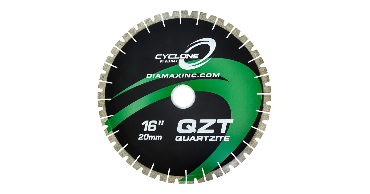 Diamax Cyclone QZT 2.0 Quartzite Bridge Saw Blades