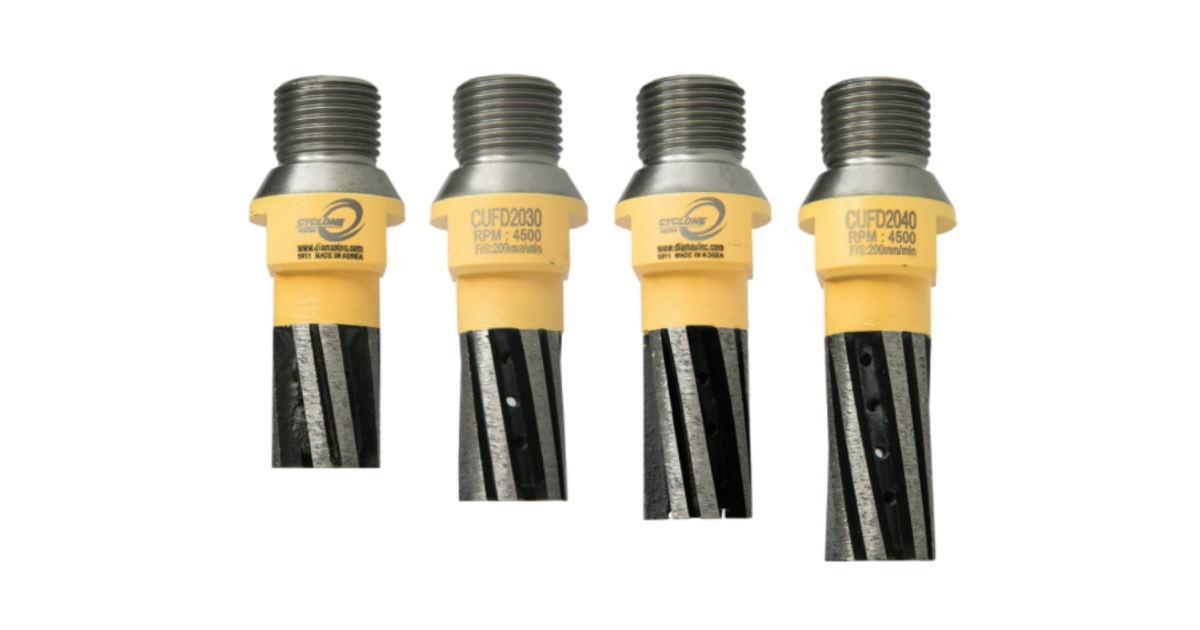 Diamax Cyclone Ultra CNC Finger Bit 1/2 Gas