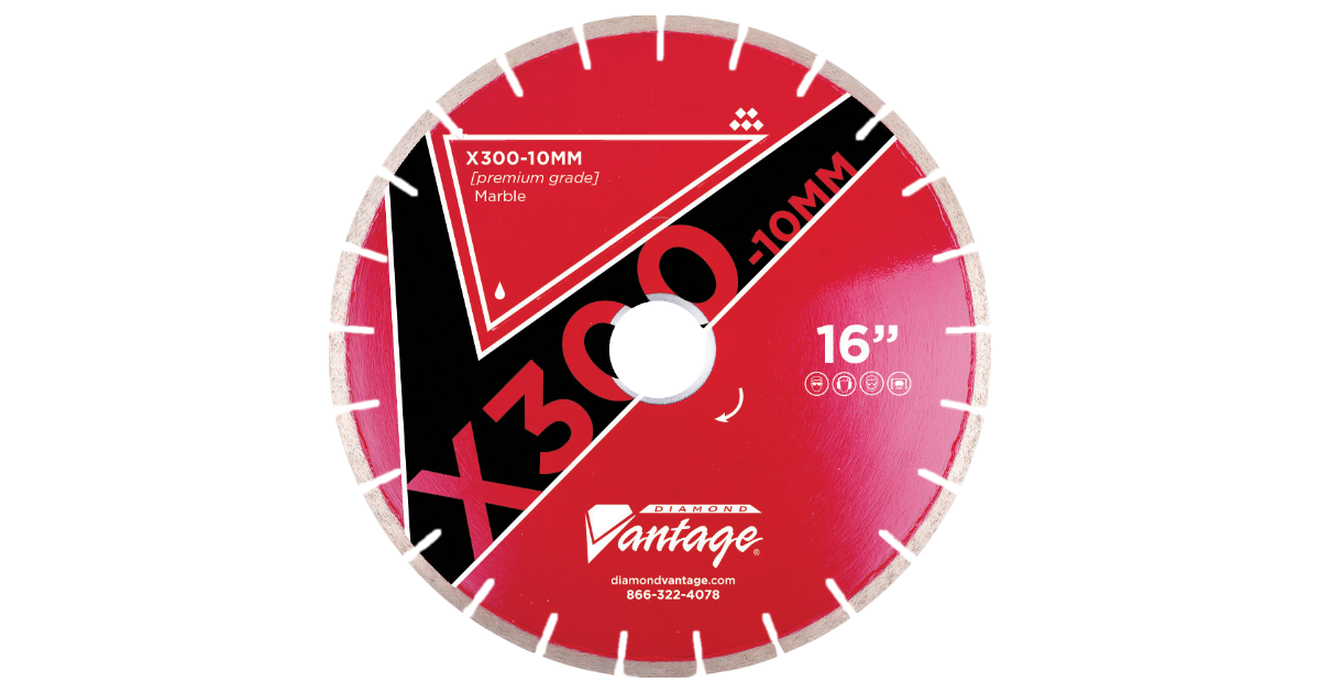 Diamond Vantage X300 Marble Bridge Saw Blade
