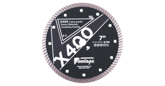 Diamond Vantage X400 Turbo Rim Stone Blade