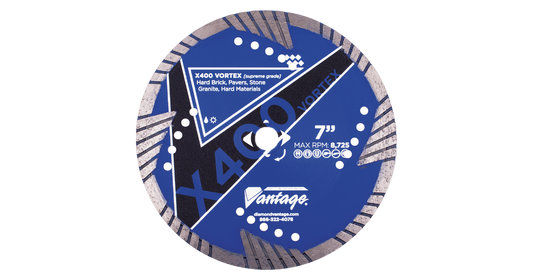 Diamond Vantage X400 Vortex Side Drop-Segment, Turbo Blade