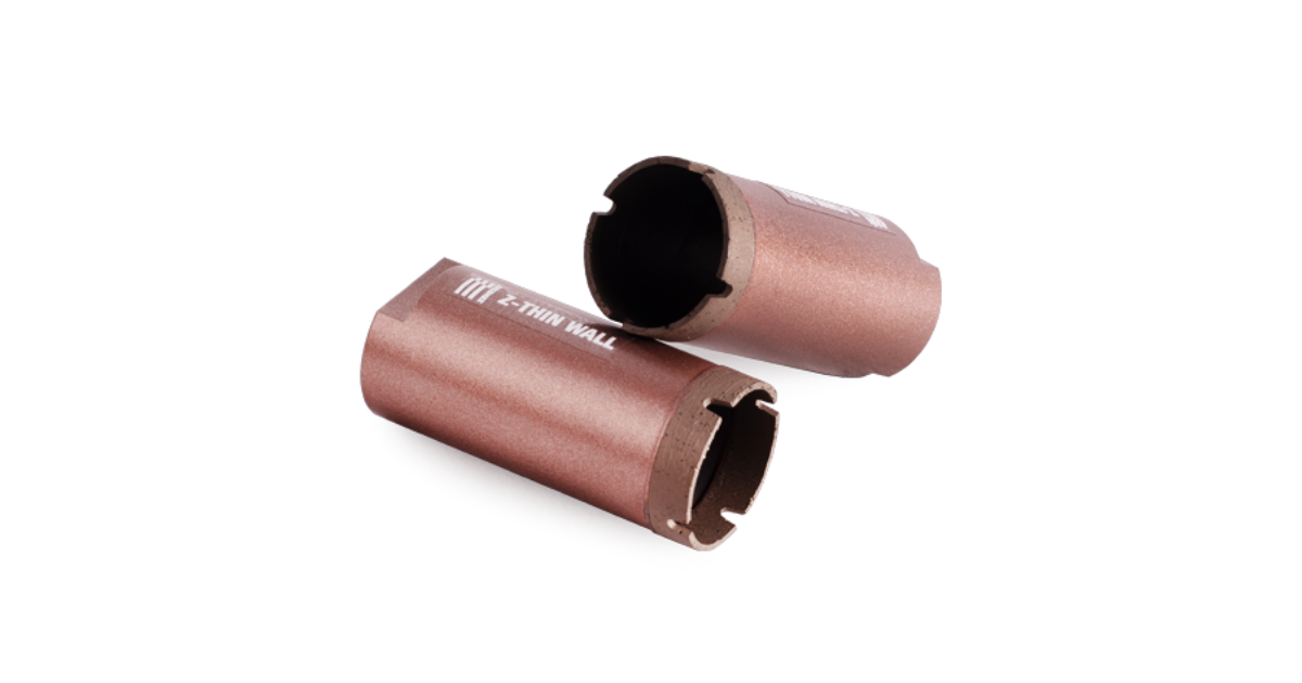 Zenesis Z - Thin Wall Core Bits, Wet Only