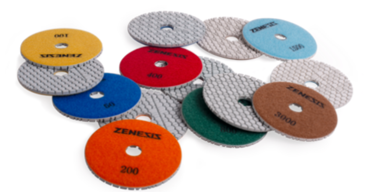 Ocean Diamond APEXX Milling Wheel designed to plane concrete bed of bridgesaws and calibrate stone slabs. Representing the Apexx Diamond Tools Collection.