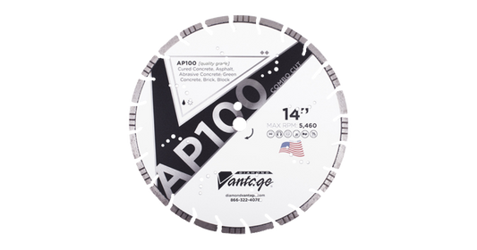Diamond Vantage AP100 Combo Cut All Purpose Quality Blade