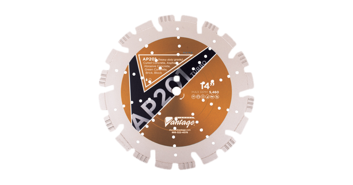 Diamond Vantage AP201 Turbo All Purpose Heavy Duty Blade