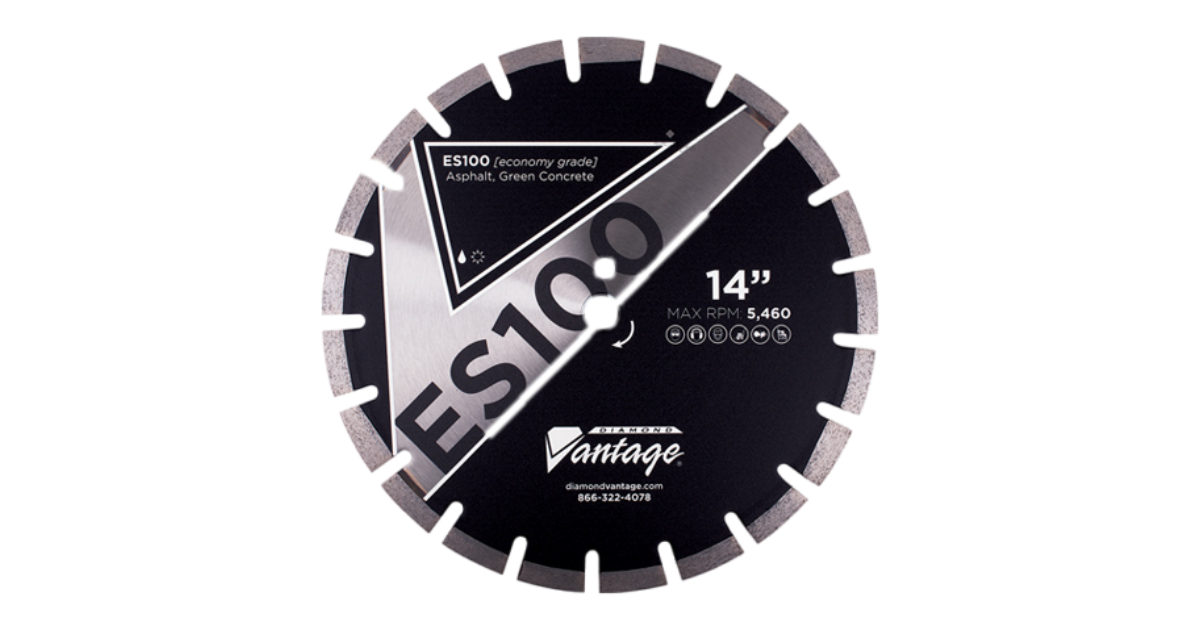 Diamond Vantage ES100 Asphalt Economy Blade