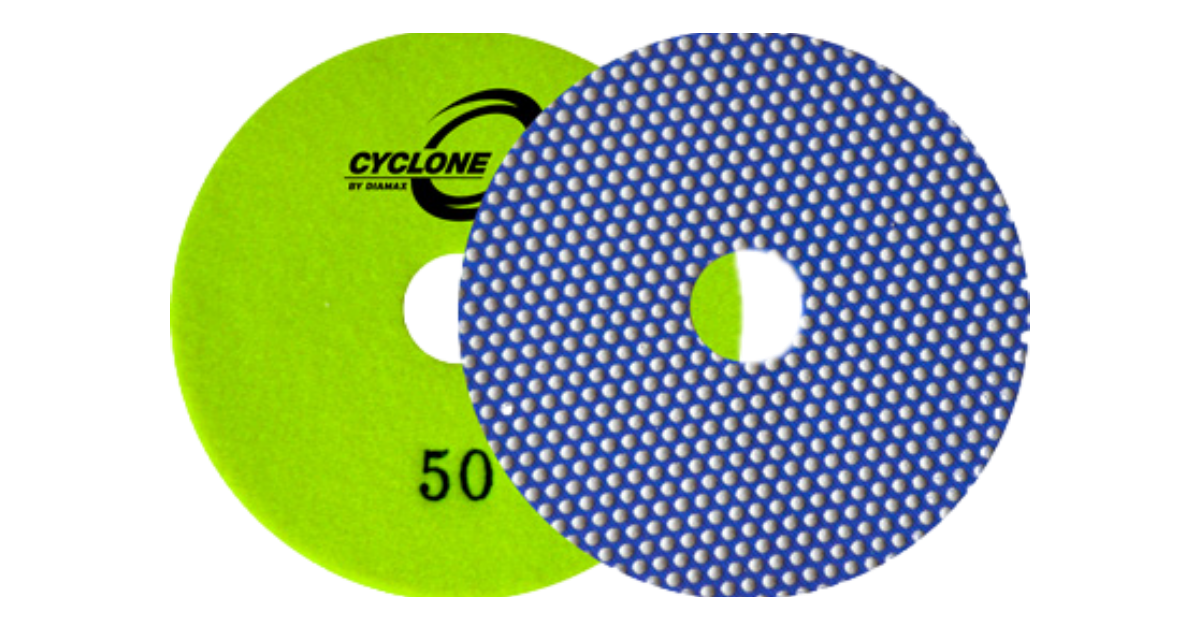 Diamax Cyclone Electroplated Wet Polish Pad