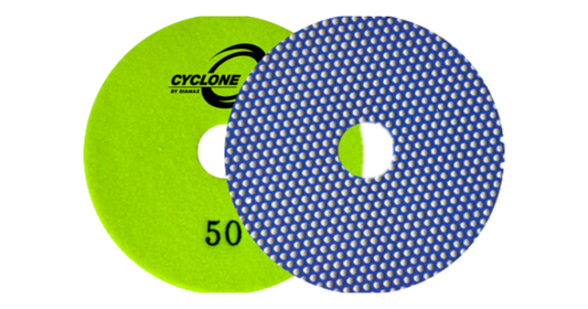 Diamax Cyclone Electroplated Wet Polish Pad