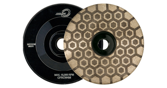 Diamax Cyclone Hex Flat Resin Cup Wheel