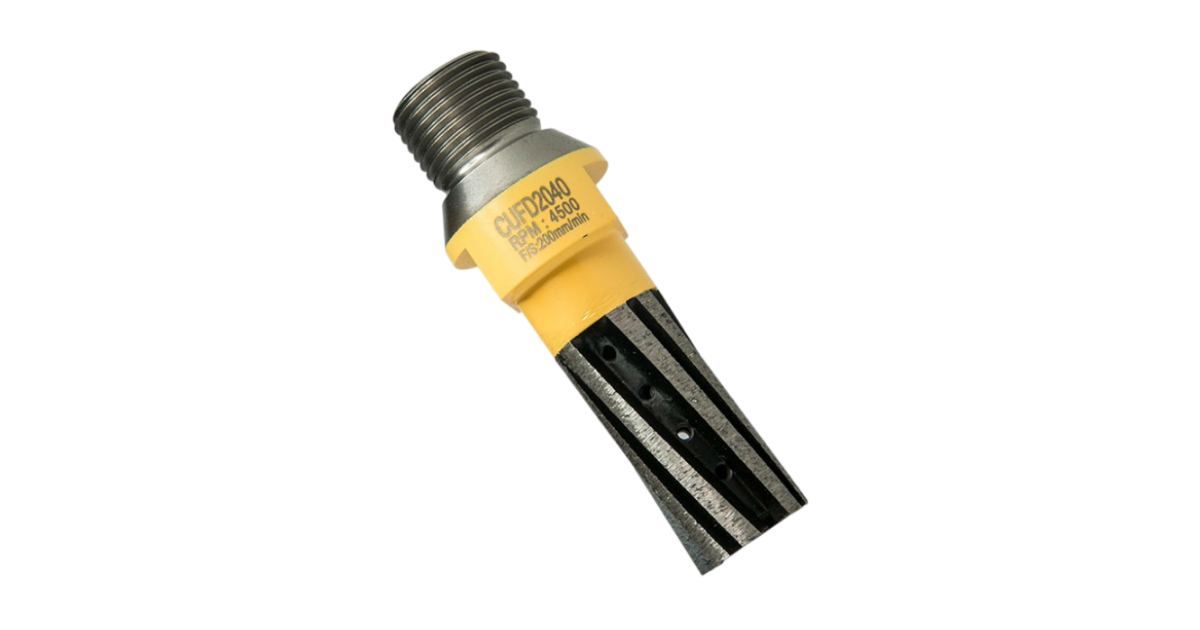 Diamax Cyclone Ultra CNC Finger Bit 1/2 Gas