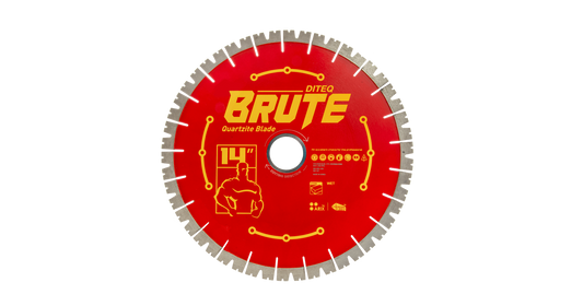 Diteq S-50QN Brute Quartzite Triple Notch Bridge Saw Blade