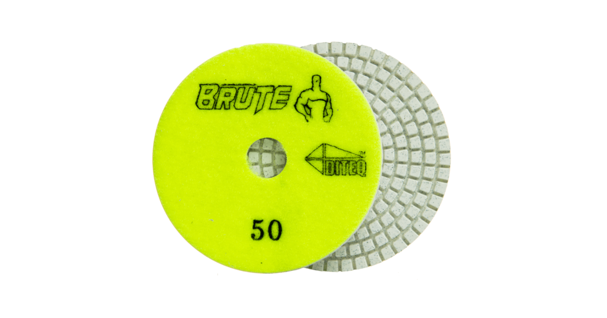 Brute 4" Super Premium 7-Step White Polish Pads