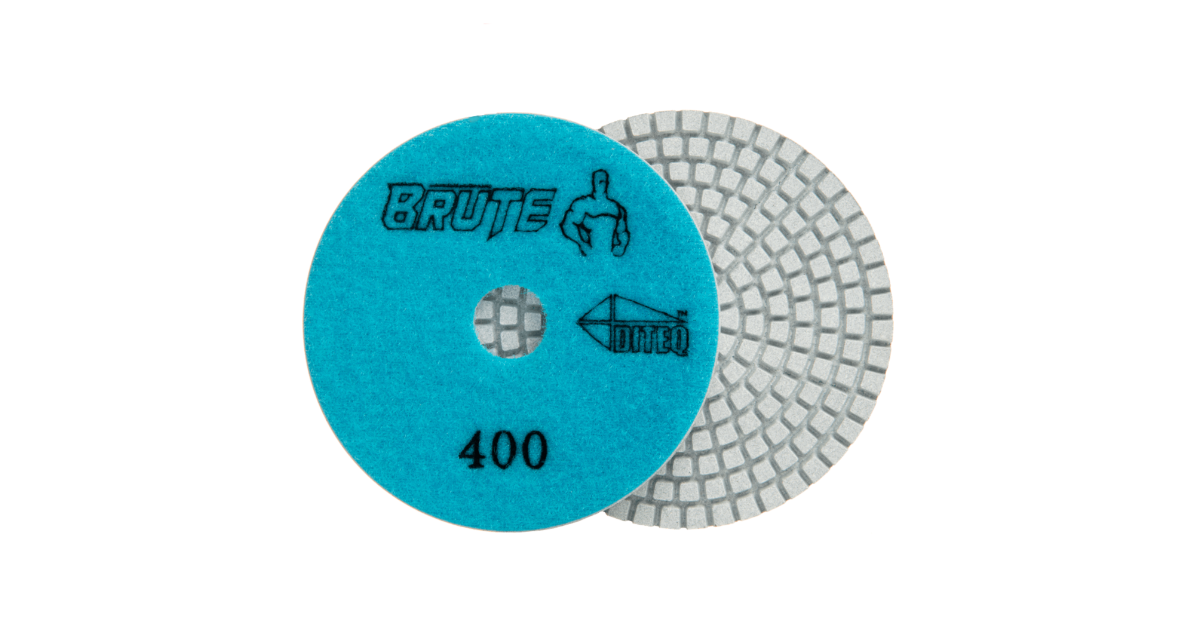 Brute 4" Super Premium 7-Step White Polish Pads