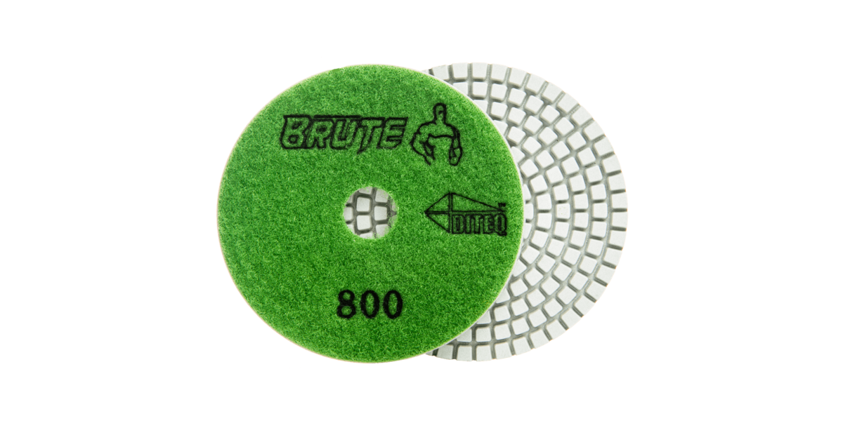 Brute 4" Super Premium 7-Step White Polish Pads