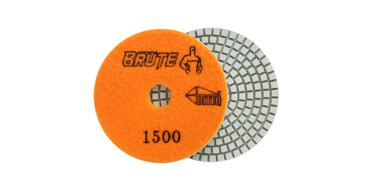 Brute 4" Super Premium 7-Step White Polish Pads