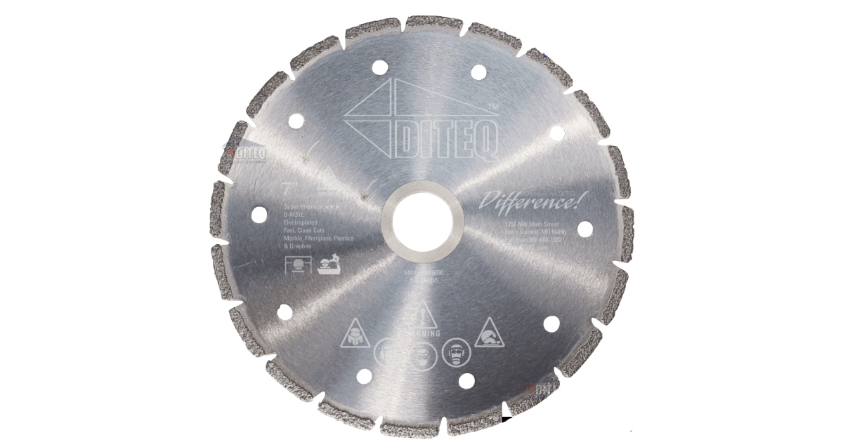 Diteq Vacuum Bonded Marble Blade M-31V-S
